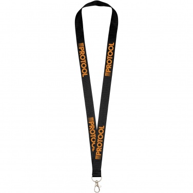 Logo trade corporate gifts picture of: Impey lanyard with convenient hook